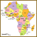 Carte Afrique