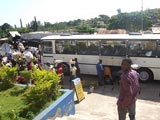 Le car de transport scolaire du Vaucluse.