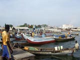 Le port de pêche à Cotonou