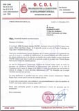 Remerciements de l'OCDI de Lomé